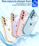 LeYi for Samsung Galaxy S26 FE Case: with Tempered Glass Screen Protector [2 Pcs]+ Full Camera Lens Protection