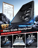 LeYi for Samsung Galaxy S26 Case: Compatible with Mag-Safe with Screen Protector, Military-Grade Matte Translucent Soft-Touch Skin Funda para S 26