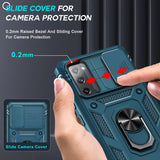 LeYi for Samsung Galaxy S20-FE Phone Case: Samsung S20-FE 5G Case with Screen Protector X 2, Slide Camera Cover with Magnetic Stand, Heavy Duty Shockproof para S20-FE Case for Women Girl