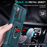 LeYi for Samsung Galaxy S20-FE Phone Case: Samsung S20-FE 5G Case with Screen Protector X 2, Slide Camera Cover with Magnetic Stand, Heavy Duty Shockproof para S20-FE Case for Women Girl
