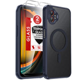 LeYi for Galaxy XCover-7-Pro case: Samsung Galaxy XCover7 Pro case [Magnet Fit] with 2 X Screen Protector & Raised Camera Guard, Slim Frosted Translucent Soft para Samsung XCover 7 Pro Cover