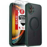 LeYi for Galaxy XCover-7-Pro case: Samsung Galaxy XCover7 Pro case [Magnet Fit] with 2 X Screen Protector & Raised Camera Guard, Slim Frosted Translucent Soft para Samsung XCover 7 Pro Cover
