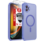 LeYi for Galaxy XCover-7-Pro case: Samsung Galaxy XCover7 Pro case [Magnet Fit] with 2 X Screen Protector & Raised Camera Guard, Slim Frosted Translucent Soft para Samsung XCover 7 Pro Cover