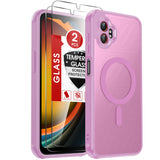 LeYi for Galaxy XCover-7-Pro case: Samsung Galaxy XCover7 Pro case [Magnet Fit] with 2 X Screen Protector & Raised Camera Guard, Slim Frosted Translucent Soft para Samsung XCover 7 Pro Cover