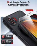 LeYi for Galaxy XCover-7-Pro case: Samsung Galaxy XCover7 Pro case [Magnet Fit] with 2 X Screen Protector & Raised Camera Guard, Slim Frosted Translucent Soft para Samsung XCover 7 Pro Cover