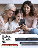 LeYi for Galaxy XCover-7-Pro case: Samsung Galaxy XCover7 Pro case [Magnet Fit] with 2 X Screen Protector & Raised Camera Guard, Slim Frosted Translucent Soft para Samsung XCover 7 Pro Cover