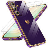 LeYi for Samsung Galaxy S25 FE 5G Case: with Tempered Glass Screen Protector [2 Pcs]+ Full Camera Lens Protection