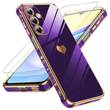 LeYi for Samsung Galaxy A16 5G Case: with Tempered Glass Screen Protector [2 Pcs]+ Full Camera Lens Protection