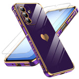 LeYi for Samsung Galaxy A17 5G Case: with Tempered Glass Screen Protector [2 Pcs]+ Full Camera Lens Protection