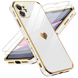 LeYi for iPhone 11 Case: with Tempered Glass Screen Protector [2 Pcs]+ Full Camera Lens Protection
