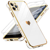 LeYi for iPhone 11 Pro Max Case: with Tempered Glass Screen Protector [2 Pcs]+ Full Camera Lens Protection