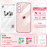 LeYi for Samsung Galaxy A16 5G Case: with Tempered Glass Screen Protector [2 Pcs]+ Full Camera Lens Protection