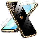 LeYi for Samsung Galaxy A16 5G Case: with Tempered Glass Screen Protector [2 Pcs]+ Full Camera Lens Protection