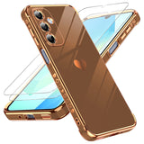 LeYi for Samsung Galaxy A16 5G Case: with Tempered Glass Screen Protector [2 Pcs]+ Full Camera Lens Protection