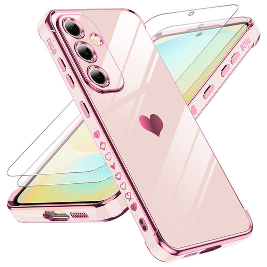LeYi for Samsung Galaxy S24 FE 5G Case: with Tempered Glass Screen Protector [2 Pcs]+ Full Camera Lens Protection
