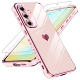 LeYi for Samsung Galaxy S24 FE 5G Case: with Tempered Glass Screen Protector [2 Pcs]+ Full Camera Lens Protection