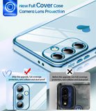 LeYi for Samsung Galaxy S24 FE 5G Case: with Tempered Glass Screen Protector [2 Pcs]+ Full Camera Lens Protection