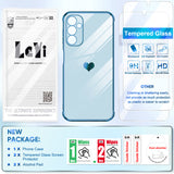 LeYi for Samsung Galaxy A14 5G Case: with Tempered Glass Screen Protector [2 Pcs]+ Full Camera Lens Protection