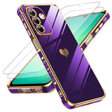 LeYi for Samsung Galaxy A26 5G Case: with Tempered Glass Screen Protector [2 Pcs]+ Full Camera Lens Protection