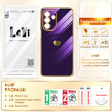 LeYi for Samsung Galaxy A26 5G Case: with Tempered Glass Screen Protector [2 Pcs]+ Full Camera Lens Protection