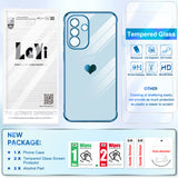 LeYi for Samsung Galaxy A36 5G Case: with Tempered Glass Screen Protector [2 Pcs]+ Full Camera Lens Protection