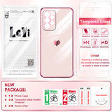 LeYi for Samsung Galaxy A53 5G Case: with Tempered Glass Screen Protector [2 Pcs]+ Full Camera Lens Protection