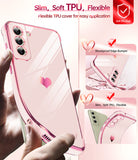 LeYi for Samsung Galaxy S21 FE 5G Case: with Tempered Glass Screen Protector [2 Pcs]+ Full Camera Lens Protection