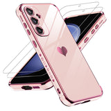 LeYi for Samsung Galaxy S23 FE 5G Case: with Tempered Glass Screen Protector [2 Pcs]+ Full Camera Lens Protection