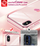 LeYi for iPhone X/ XS Case: with Tempered Glass Screen Protector [2 Pcs]+ Full Camera Lens Protection