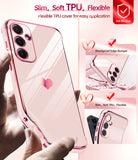 LeYi for Samsung Galaxy A55 5G Case: with Tempered Glass Screen Protector [2 Pcs]+ Full Camera Lens Protection
