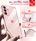LeYi for Samsung Galaxy A25 5G Case: with Tempered Glass Screen Protector [2 Pcs]+ Full Camera Lens Protection