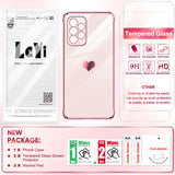 LeYi for Samsung Galaxy A52 5G Case: with Tempered Glass Screen Protector [2 Pcs]+ Full Camera Lens Protection