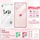 LeYi for Samsung Galaxy A12 5G Case: with Tempered Glass Screen Protector [2 Pcs]+ Full Camera Lens Protection
