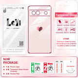LeYi for Google Pixel 7A Case: with Tempered Glass Screen Protector [2 Pcs]+ Full Camera Lens Protection