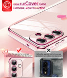 LeYi for Samsung Galaxy S25 FE 5G Case: with Tempered Glass Screen Protector [2 Pcs]+ Full Camera Lens Protection