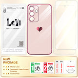 LeYi for Samsung Galaxy S25 FE 5G Case: with Tempered Glass Screen Protector [2 Pcs]+ Full Camera Lens Protection