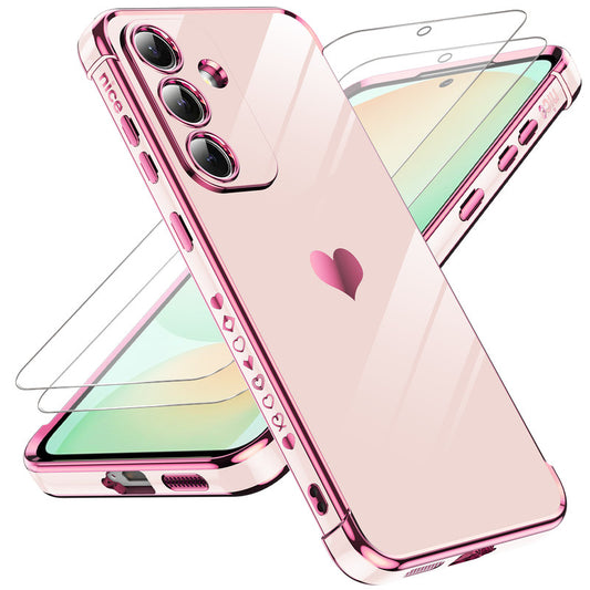 LeYi for Samsung Galaxy S25 FE 5G Case: with Tempered Glass Screen Protector [2 Pcs]+ Full Camera Lens Protection