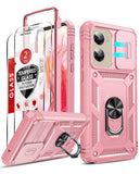 LeYi for Moto G Stylus 5G 2024 Phone Case: Moto G Stylus 5G 2024 Case with Screen Protector X 2, Slide Camera Cover with Magnetic Stand, Heavy Duty Shockproof para Moto G Stylus 5G 2024 Case for Women Girl