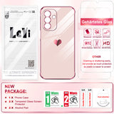 LeYi for Samsung Galaxy A17 5G Case: with Tempered Glass Screen Protector [2 Pcs]+ Full Camera Lens Protection