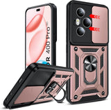 LeYi for Honor 400 Pro 5G Case:Honour 400 Pro Case with Tempered Glass Screen Protector, [Military-Grade] Shockproof Kickstand Funda para