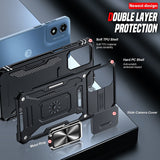 LeYi Compatible for Moto G Play 2024 Phone Case: Moto G Play 2024 Case, Heavy Duty Protection para G Play 2024 Case