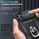 LeYi for iPhone 11 Pro Max Phone Case: iPhone 11 Pro Max Case with Screen Protector X 1, Slide Camera Cover with Magnetic Stand, Heavy Duty Shockproof para 11 Pro Max Case for Women Girl