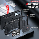 LeYi Compatible for Samsung Galaxy S23 Phone Case: Samsung S23 Case with Screen Protector 2 PCS, Heavy Duty Protection para S23 Case