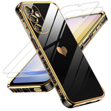 LeYi for Samsung Galaxy A25 5G Case: with Tempered Glass Screen Protector [2 Pcs]+ Full Camera Lens Protection