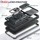 LeYi for Galaxy S24-Plus Case: Magnetic Stand, Slide Camera Cover & Full Body Military-Grade Dual Layer Protective