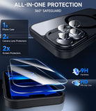 LeYi for iPhone 16 Plus Cases with Screen Protector X2:[ MagSafe Compatible] Magnetic Military Grade Protective Slim Phone Case for iPhone 16 Plus