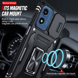 LeYi Compatible for Moto G Play 2024 Phone Case: Moto G Play 2024 Case, Heavy Duty Protection para G Play 2024 Case