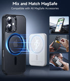 LeYi for iPhone 16 Plus Cases with Screen Protector X2:[ MagSafe Compatible] Magnetic Military Grade Protective Slim Phone Case for iPhone 16 Plus