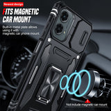 LeYi for Moto G Power-5G-2024 Case: with Magnetic Ring Holder Stand & Slide Camera Cover, Military-Grade Drop Protection for Motorola G Power 5G 2024 Case