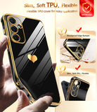 LeYi for Samsung Galaxy A55 5G Case: with Tempered Glass Screen Protector [2 Pcs]+ Full Camera Lens Protection